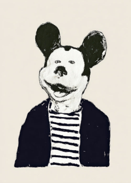 Illustratie muis heer