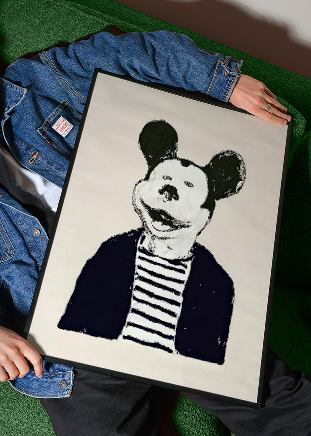 Illustratie muis heer