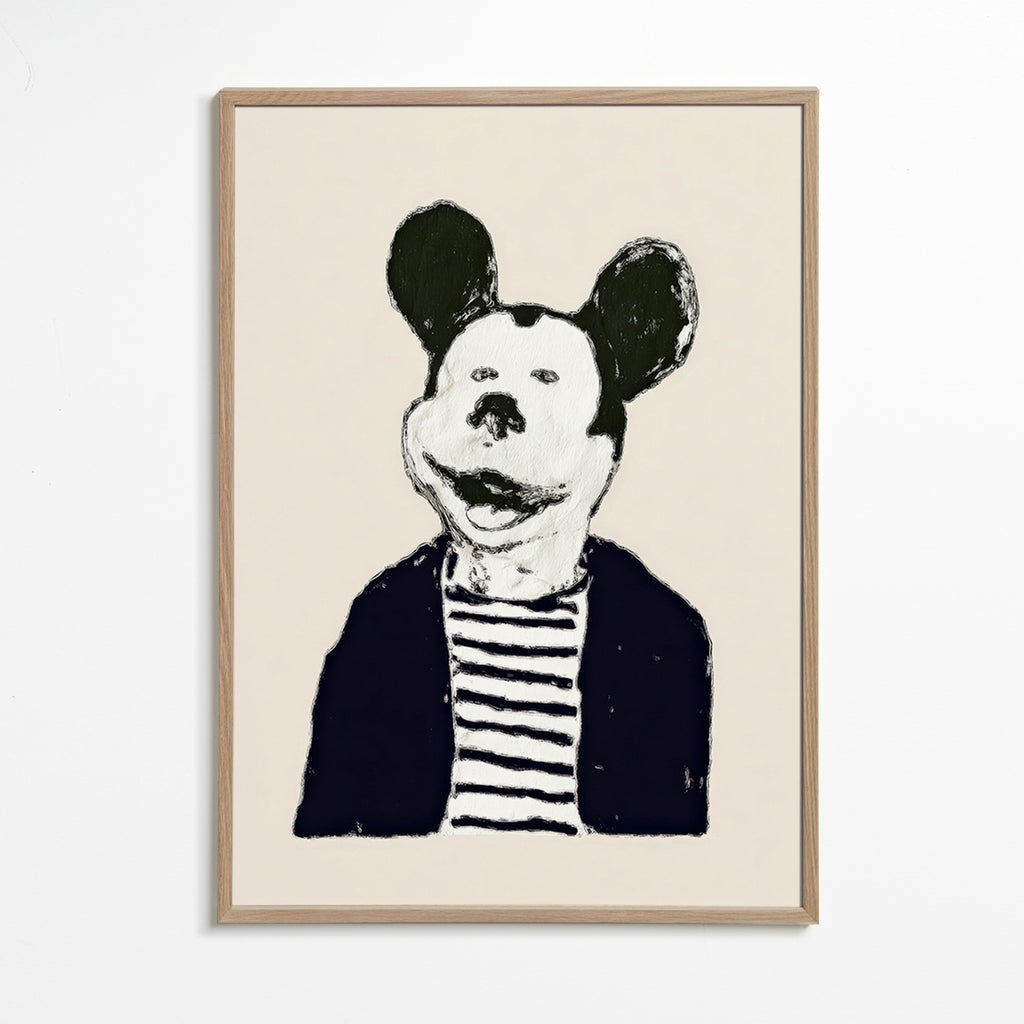 Illustratie muis heer