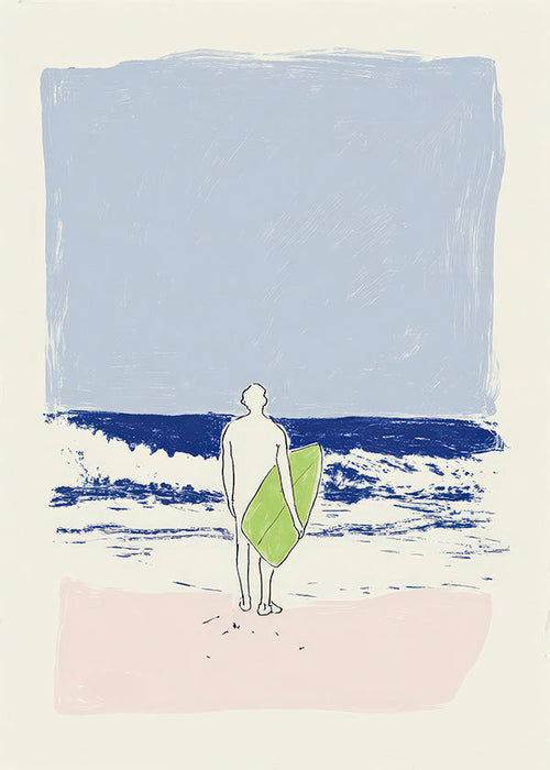 Surf illustratie minimal