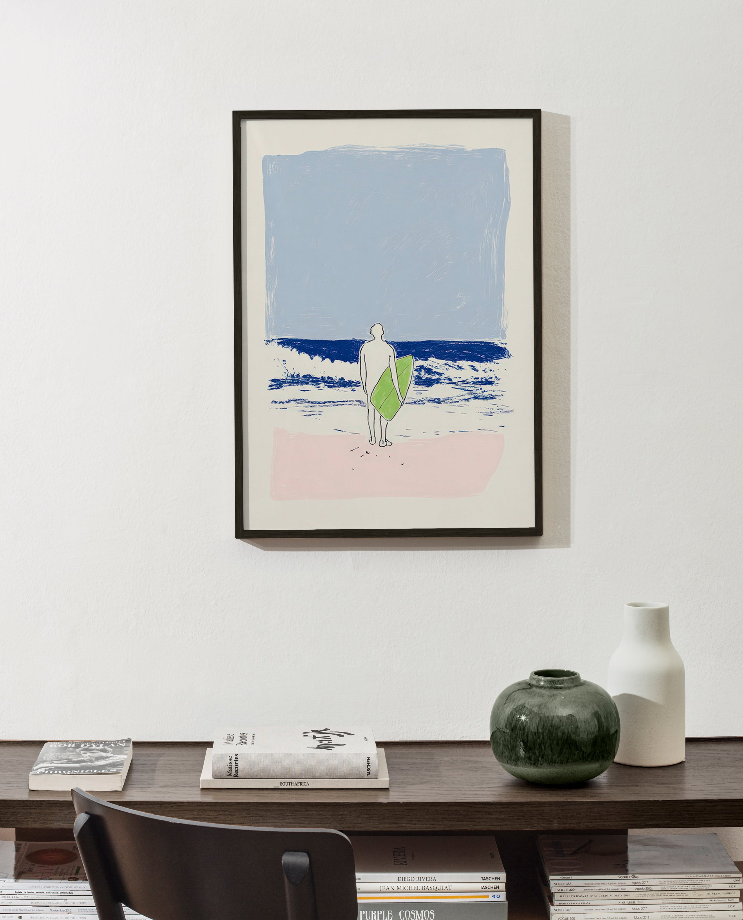 Surf illustratie minimal