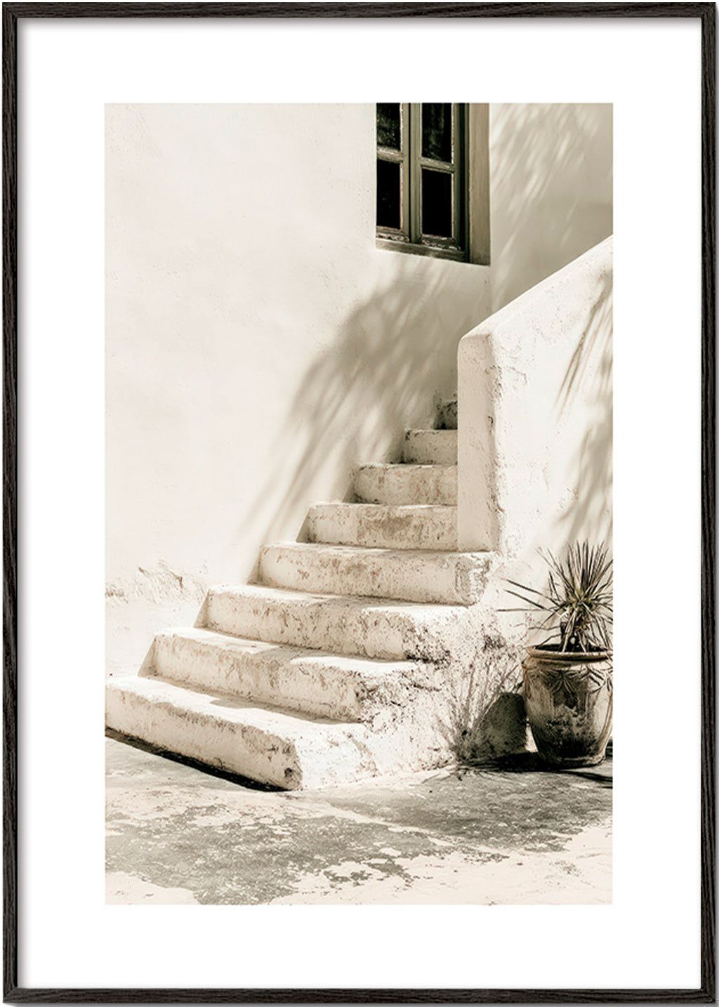 Photograph witte trap met plant