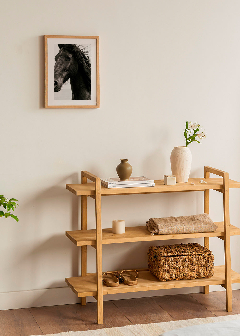 Paardenportret in close-up
