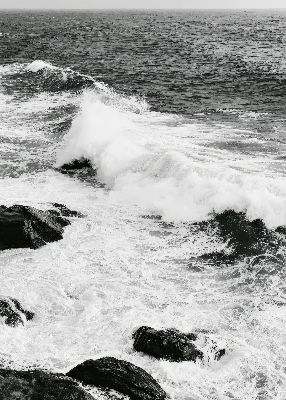 Coastal Storm - Unframed art print