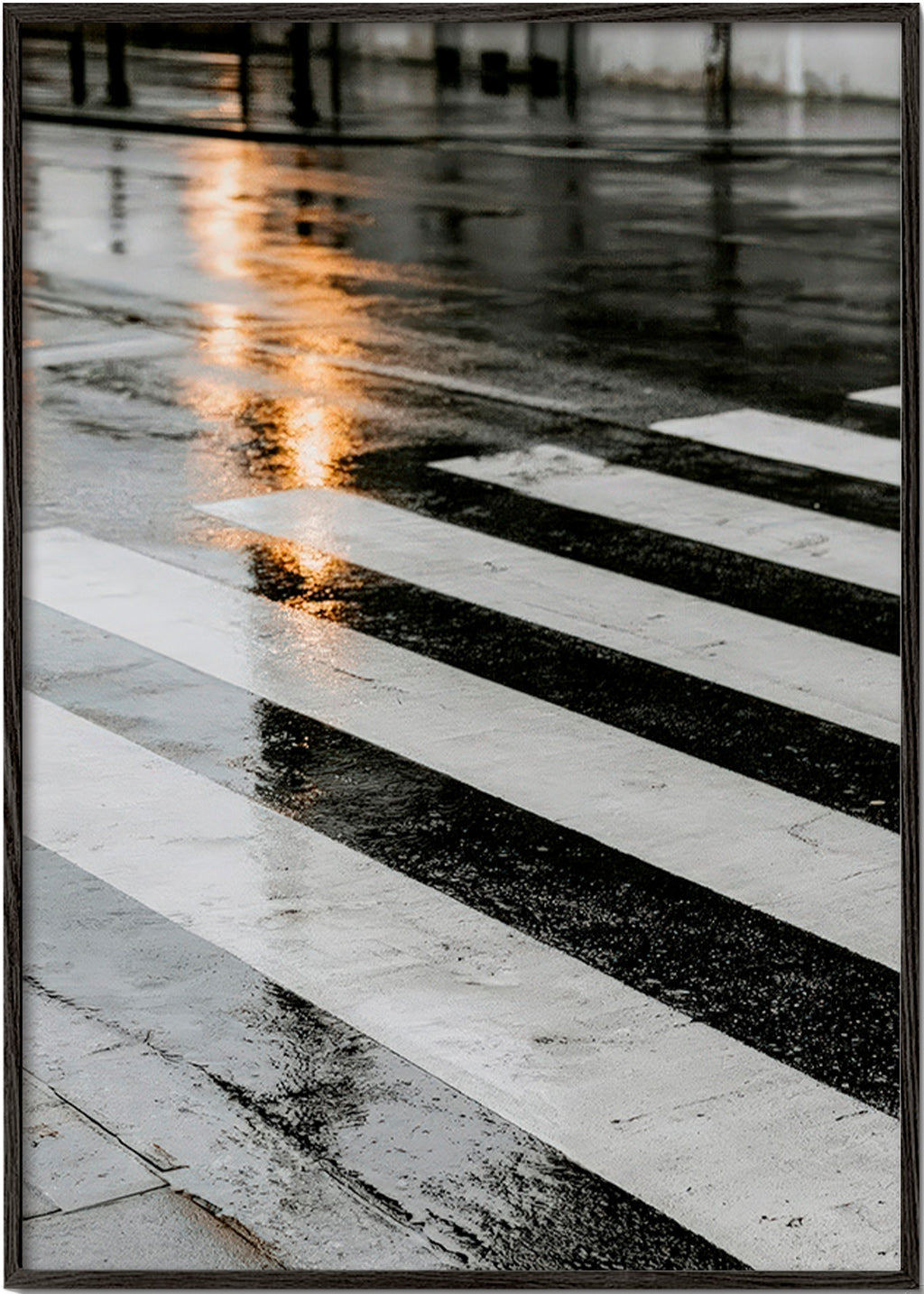 Fotografie stad: nat zebrapad