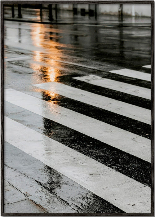 Fotografie stad: nat zebrapad