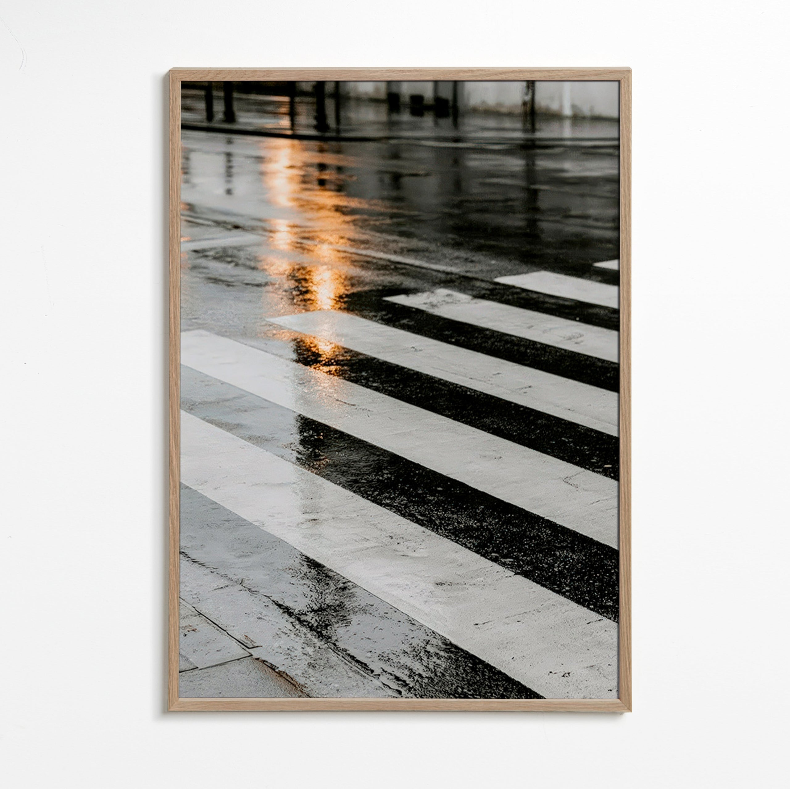 Fotografie stad: nat zebrapad