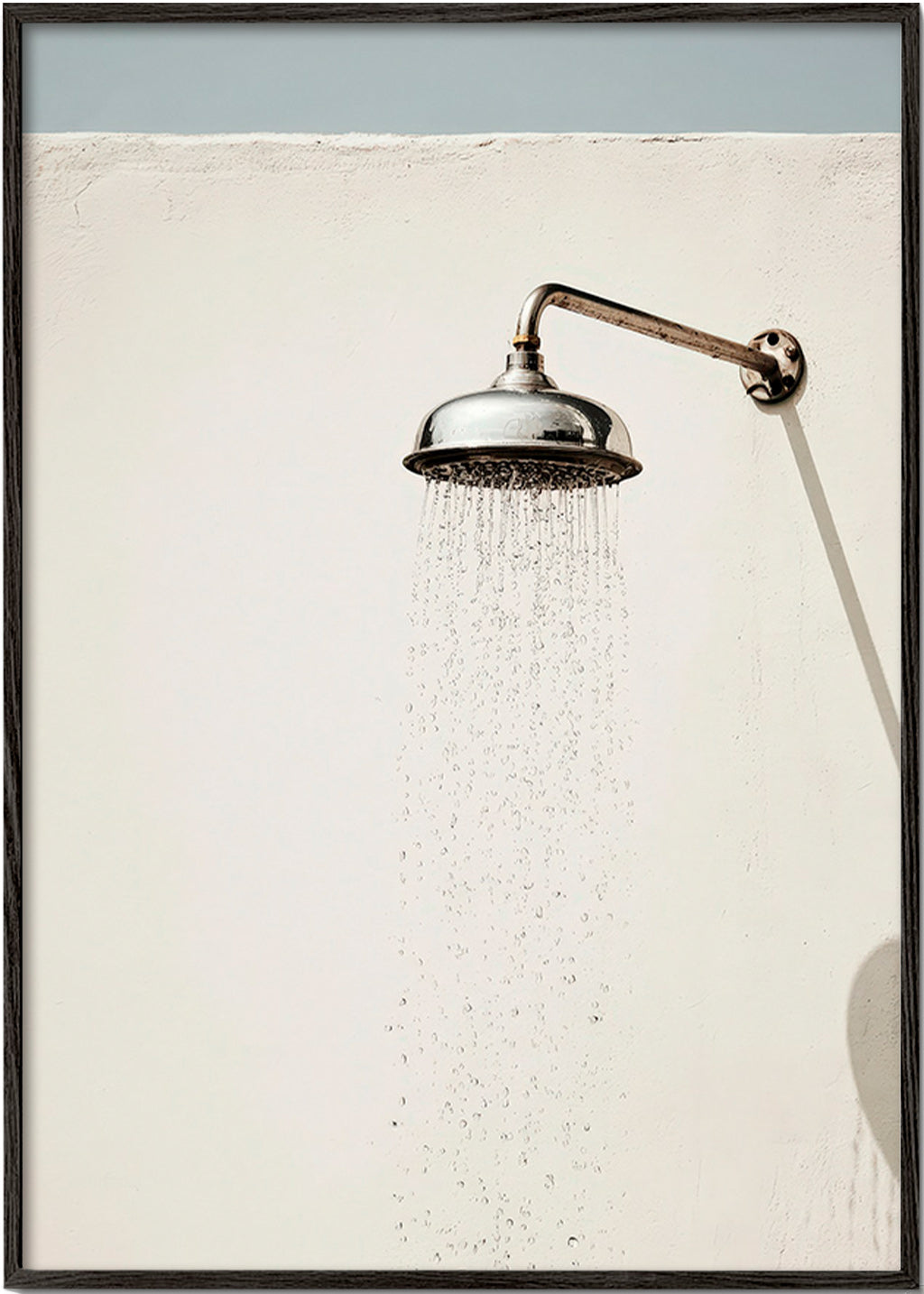 Fotografie buiten douche