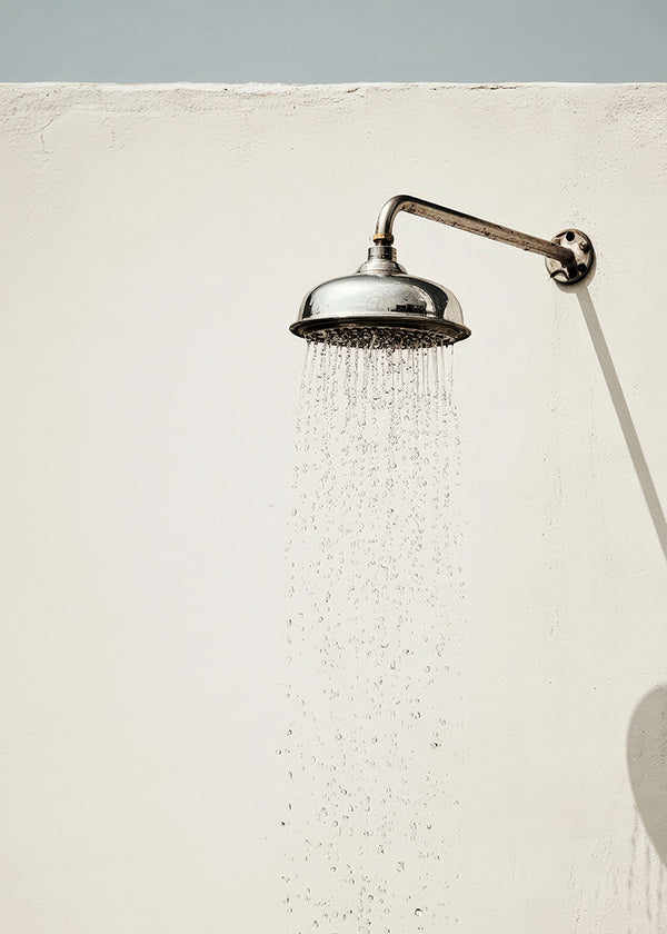 Fotografie buiten douche