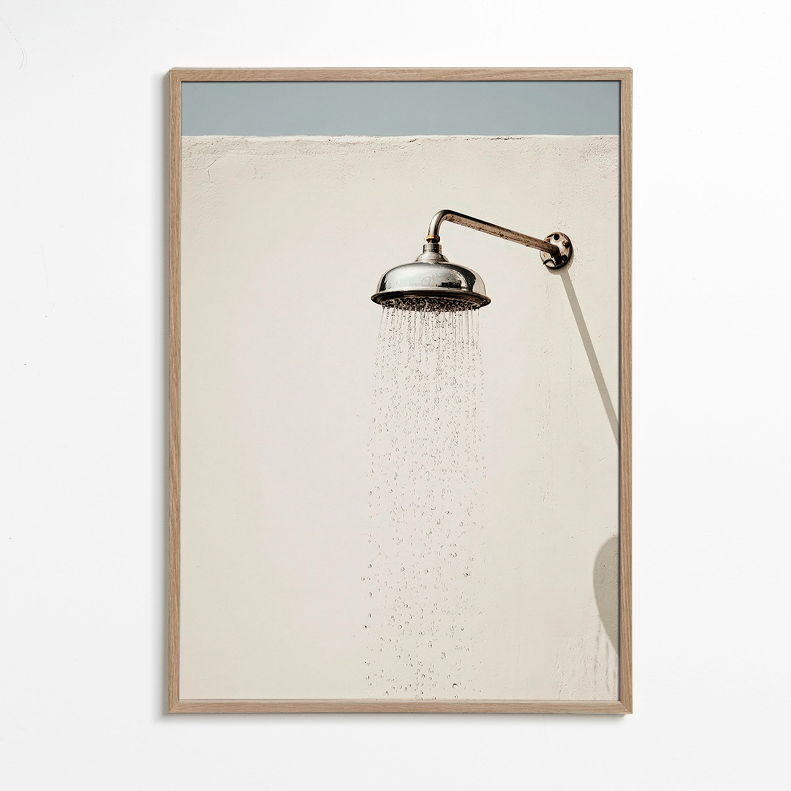 Fotografie buiten douche