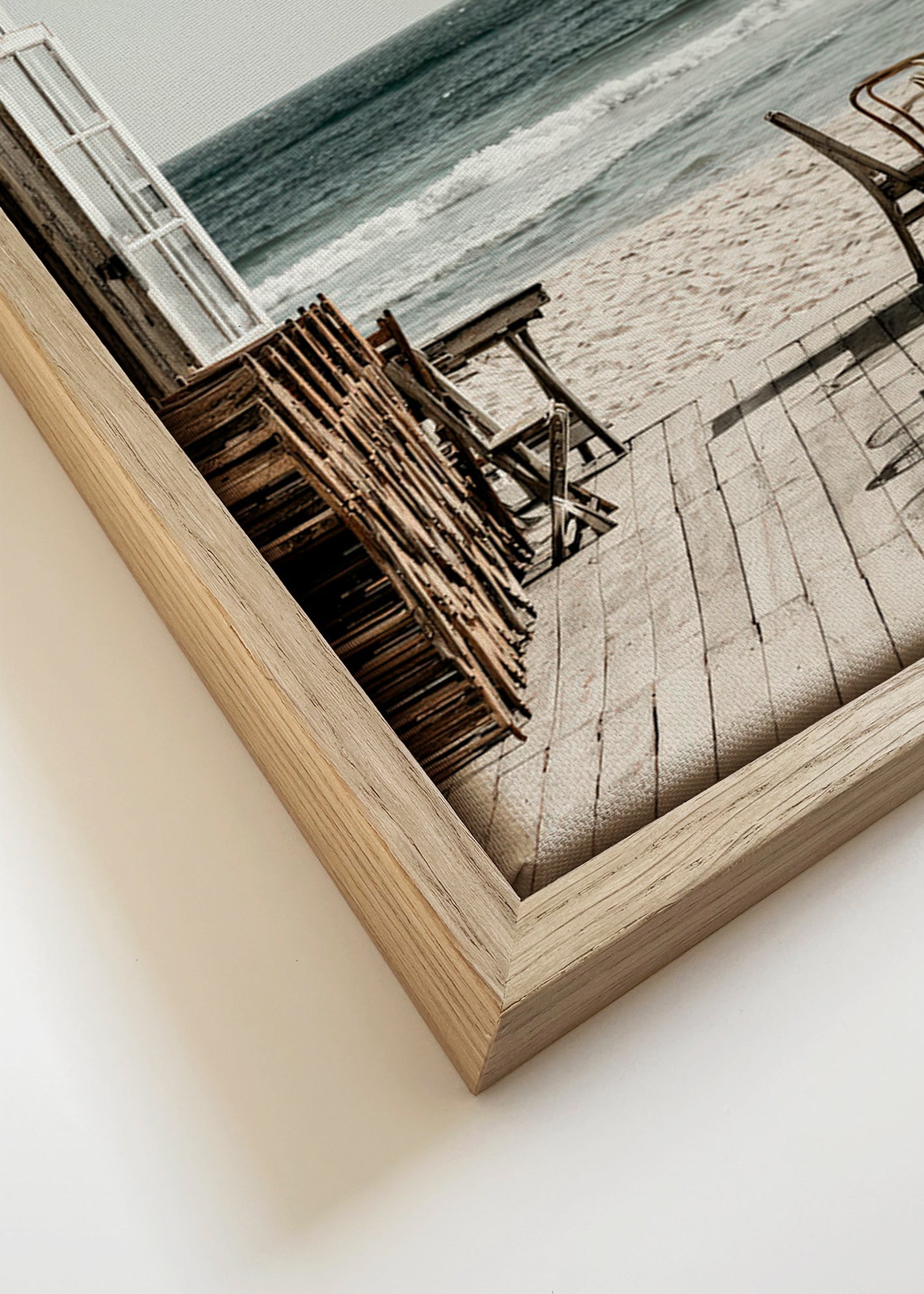Landschap poster open terras
