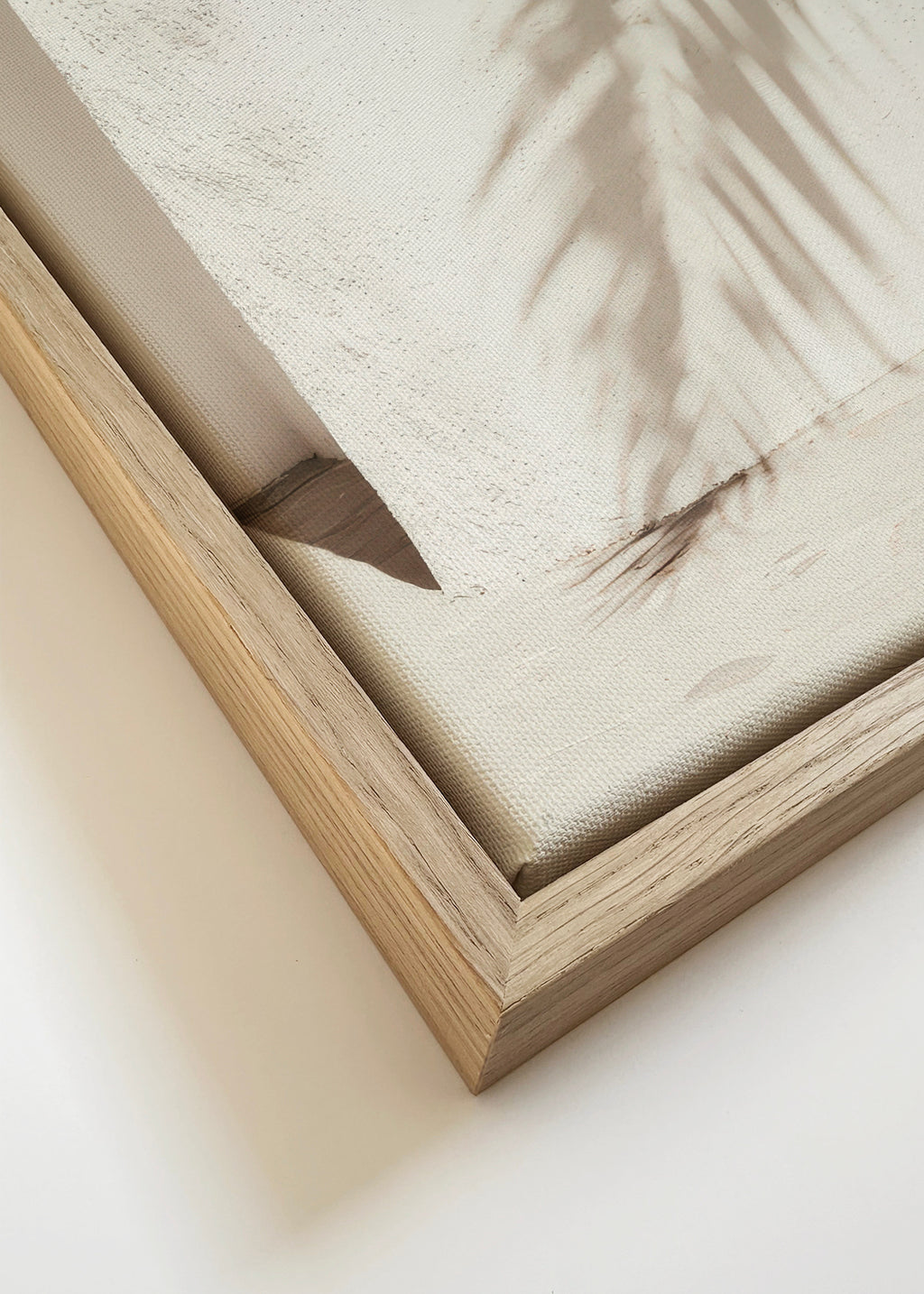 Tropical Corner - Framed canvas detail