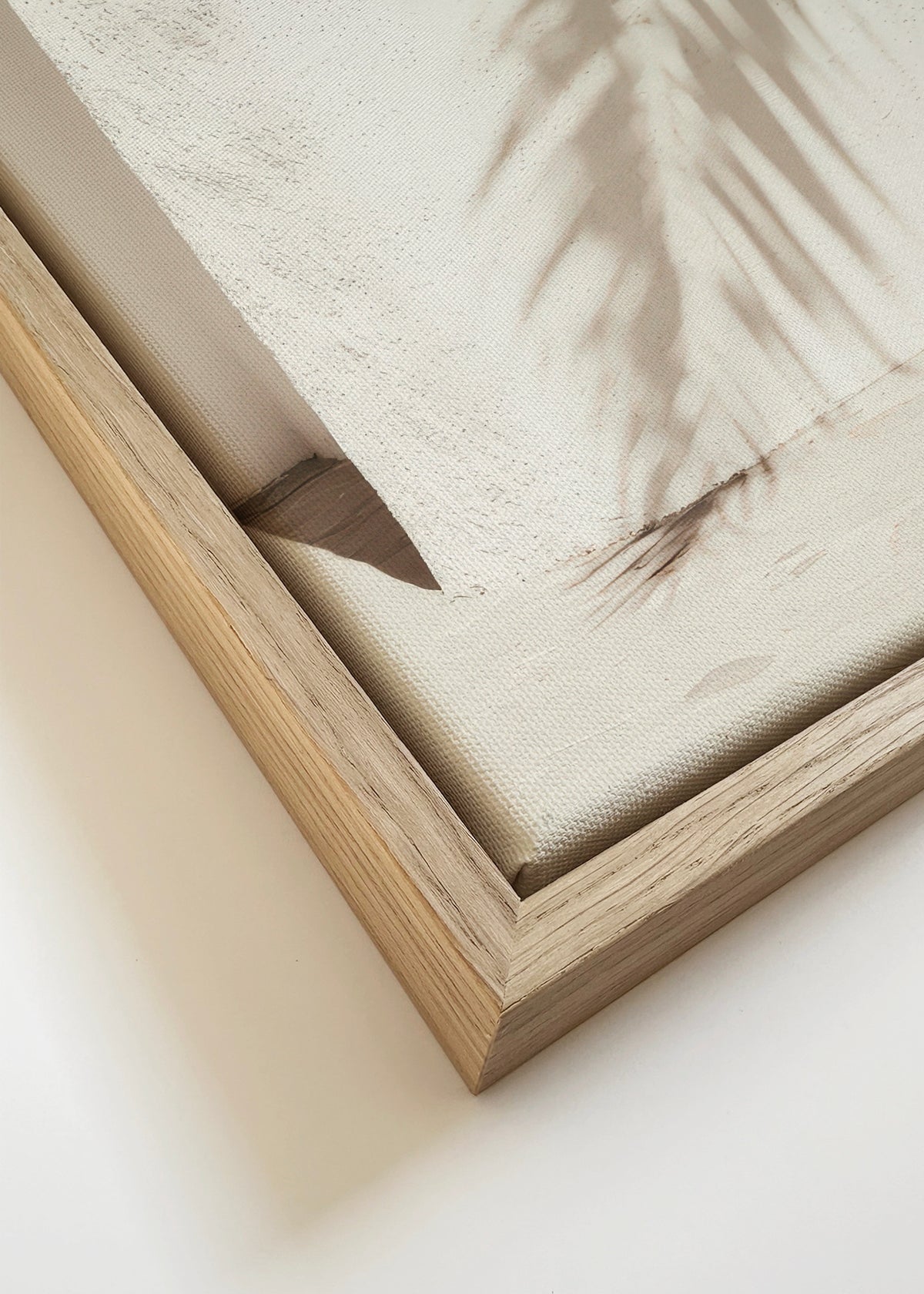 Tropical Corner - Framed canvas detail