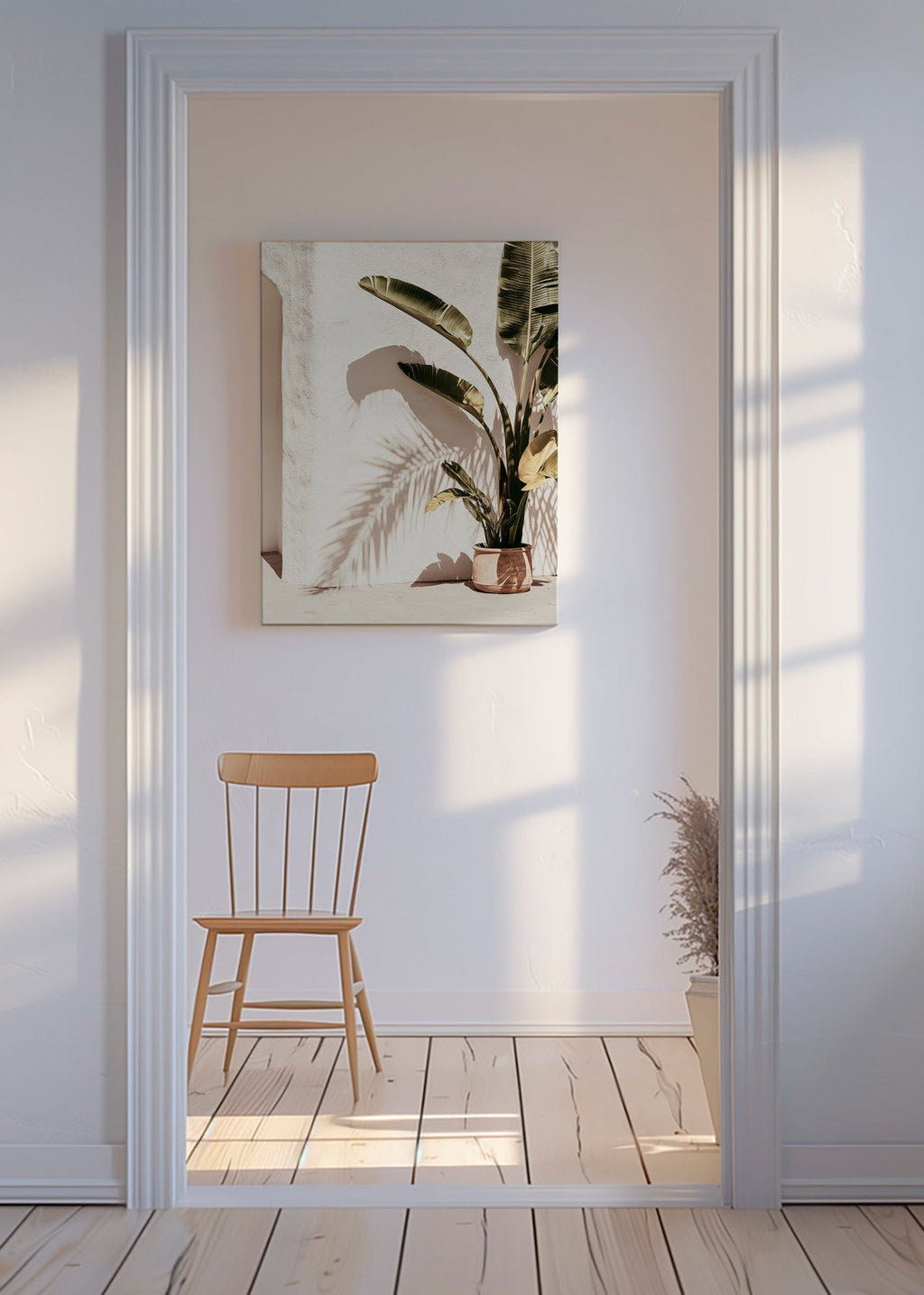 Botanische poster: potpalm