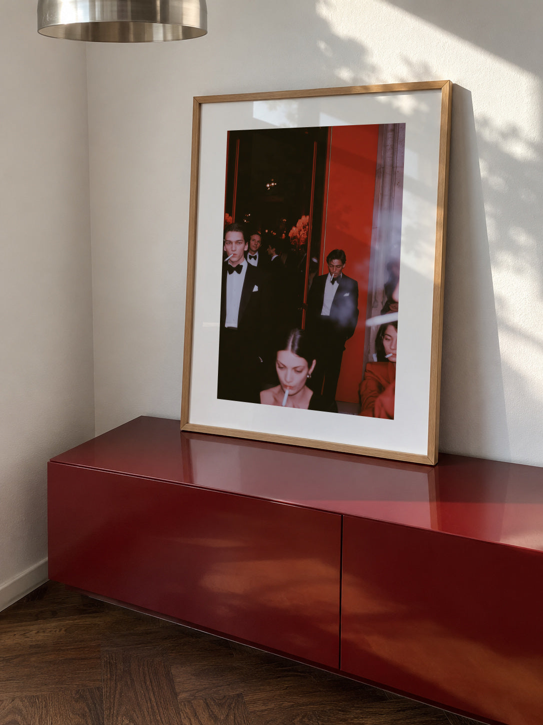 Afterparty - Framed poster in an interior