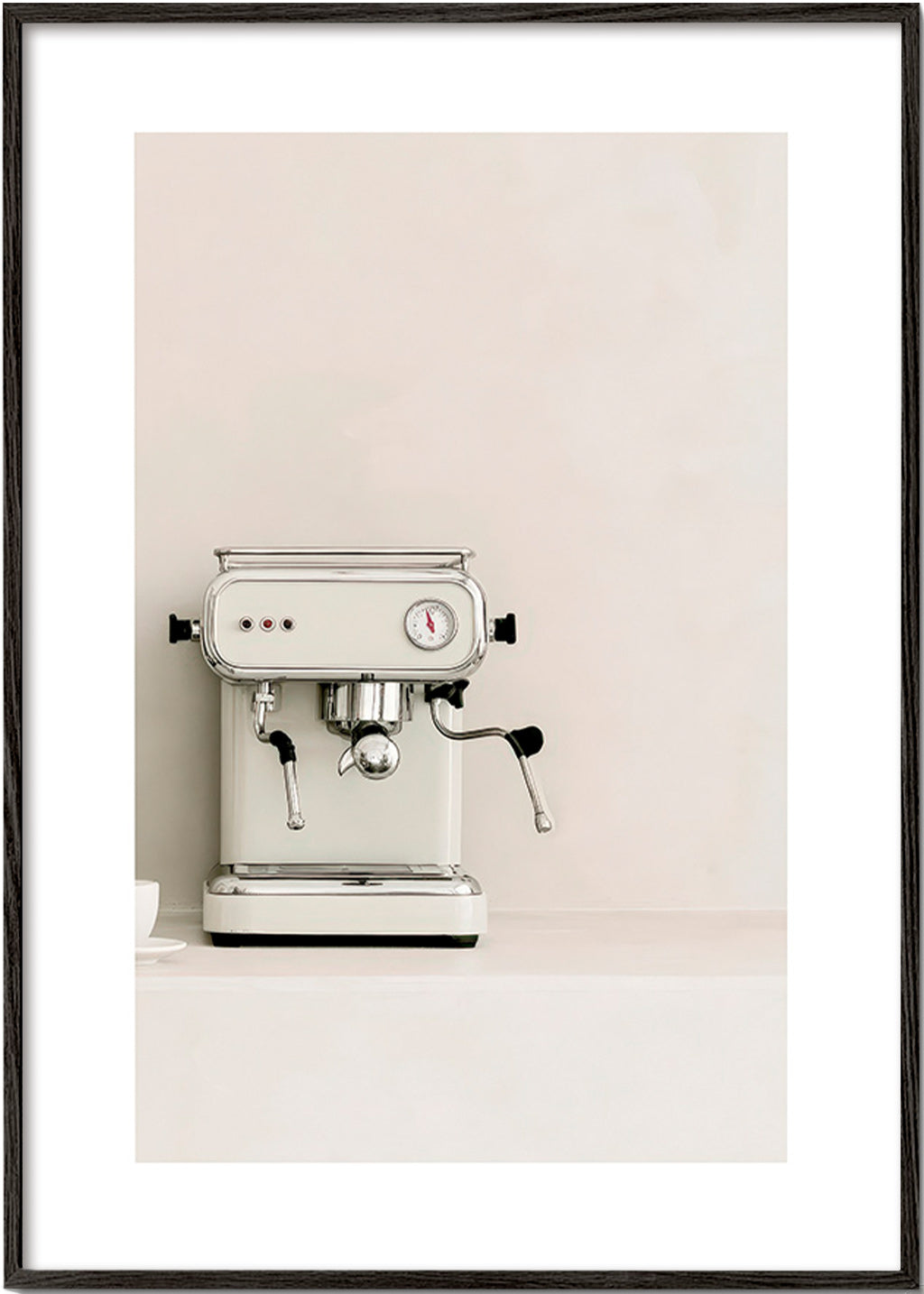 Keuken kunst Espresso machine crème