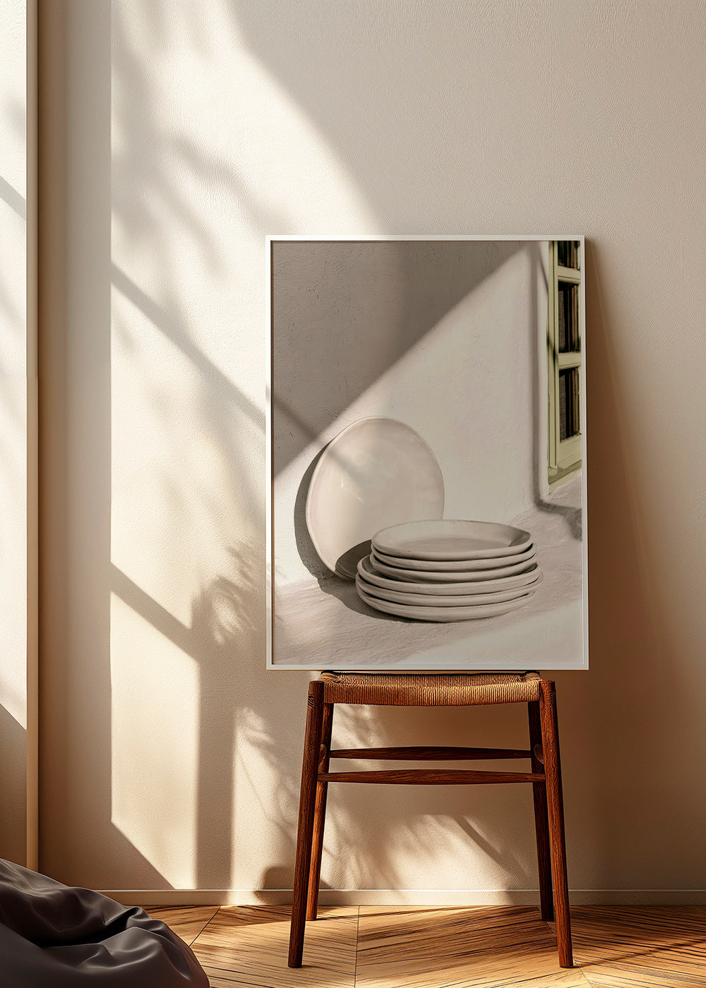 Keuken kunst: witte keramiek in natuurlijk licht