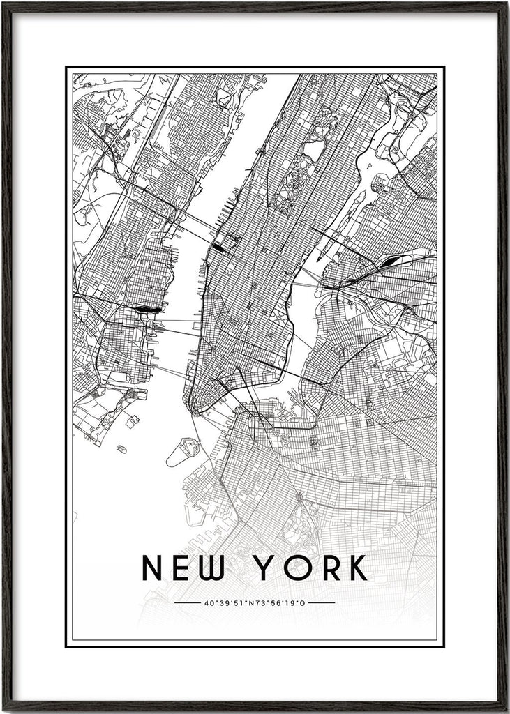 New Yorkse kaart